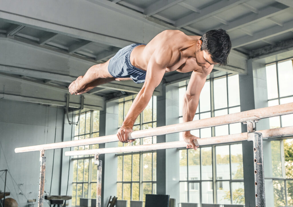 calisthenics parallels planche